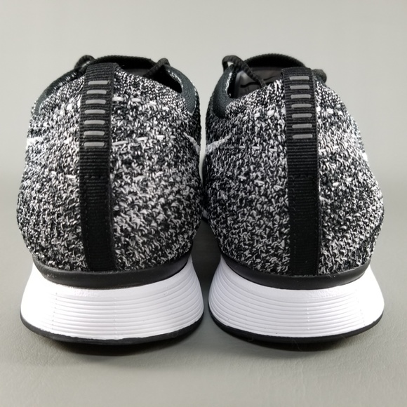 Nike Flyknit Racer 2.0 Oreo Men's Running Shoes 11 - Picture 7 of 8